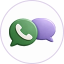 Grupo de alunos no WhatsApp para suporte durante o curso
